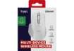 Immagine di Mouse wireless multi-dispositivo Trust Ozaa - bianco - 24935