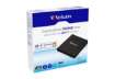 Immagine di Masterizzatore CD/DVD esterno Verbatim slimline USB C Nero 43886