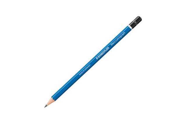 Immagine di Matita di grafite Mars Lumograph 100 - gradazione H - Staedtler