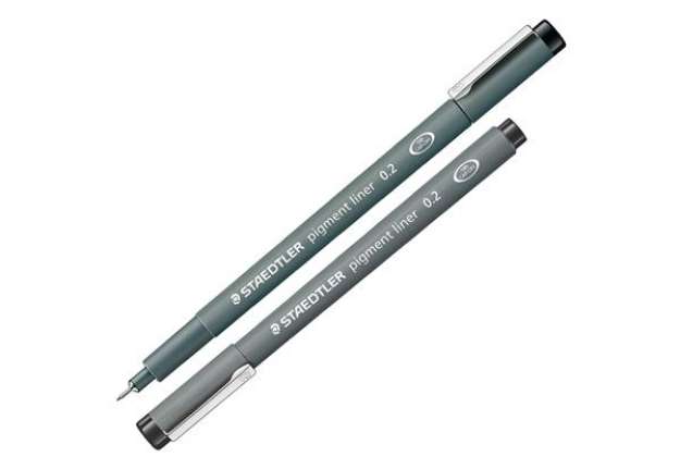 Immagine di Pennarello Pigment Liner 308 - nero - 0,2 mm - Staedtler