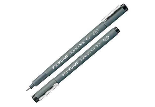 Immagine di Pennarello Pigment Liner 308 - nero - 0,3 mm - Staedtler