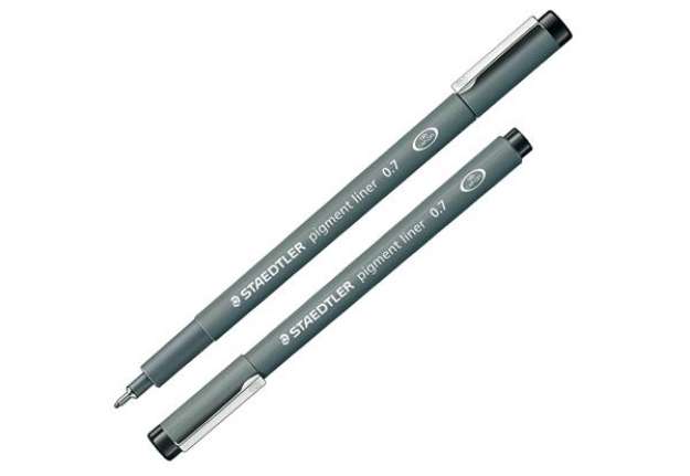 Immagine di Pennarello Pigment Liner 308 - nero - 0,7 mm - Staedtler