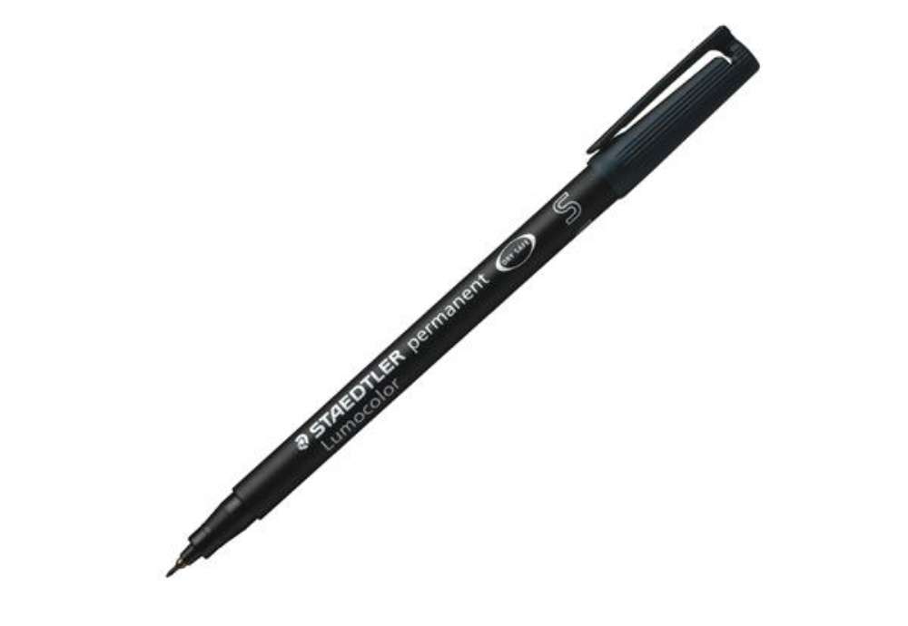 Immagine di Pennarello Lumocolor Permanent 313 - punta 0,4 mm - nero - Staedtler