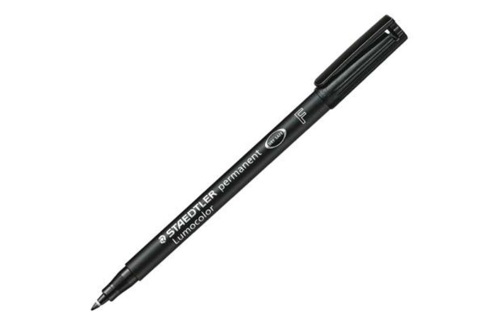 Immagine di Pennarello Lumocolor Permanent 318 - punta 0,6 mm - nero - Staedtler