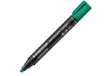 Immagine di Marcatore Lumocolor Permanent 350 - punta a scalpello - tratto da 2 - 5 mm - verde - Staedtler