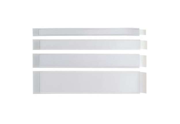 Immagine di Portaetichette adesivo Ies L40 - 40 x 300 mm - grigio - Sei Rota - conf. 10 pezzi