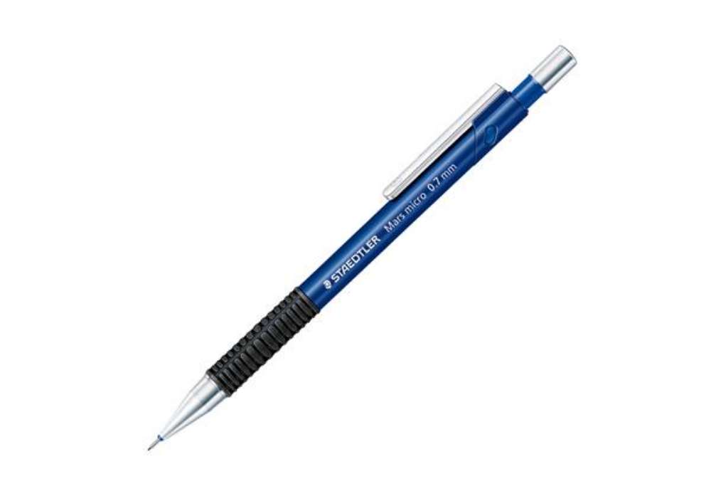 Immagine di Portamine Mars Micro 775 - mina 0,7 mm - fusto blu/nero - Staedtler