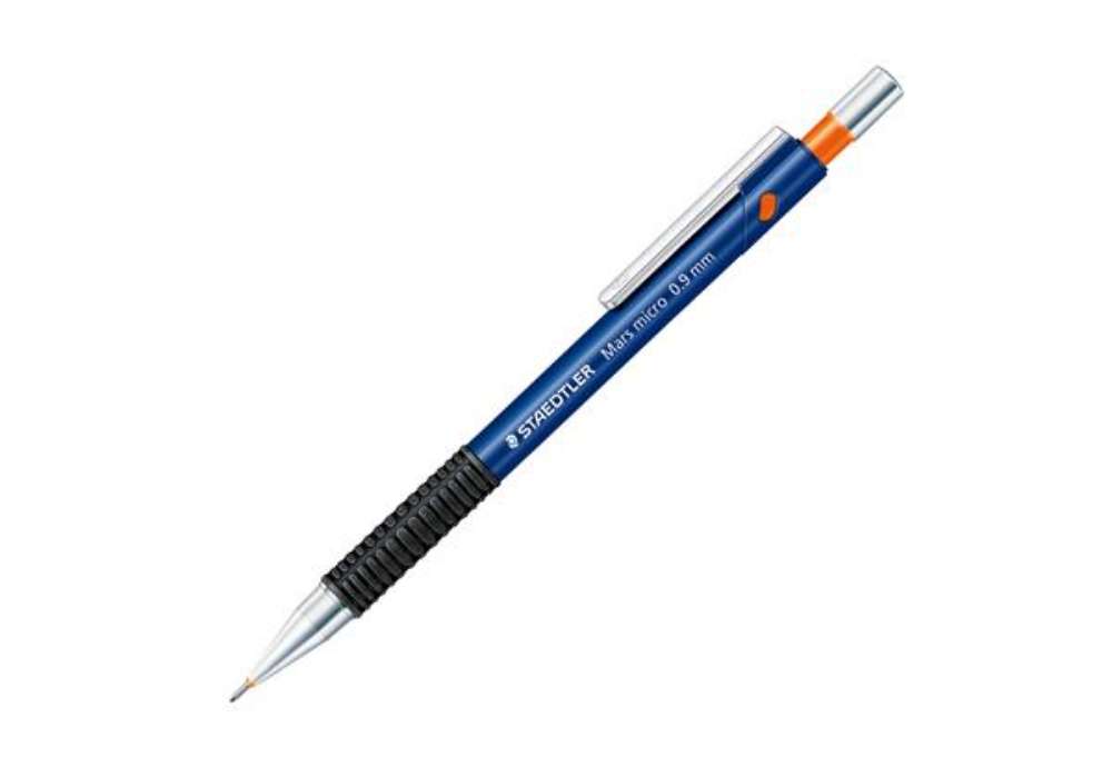 Immagine di Portamine Mars Micro 775 - mina 0,90 mm - fusto blu/nero - Staedtler