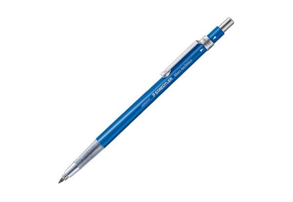Immagine di Portamine Mars Technico 780C - mina 2 mm - fusto blu - Staedtler