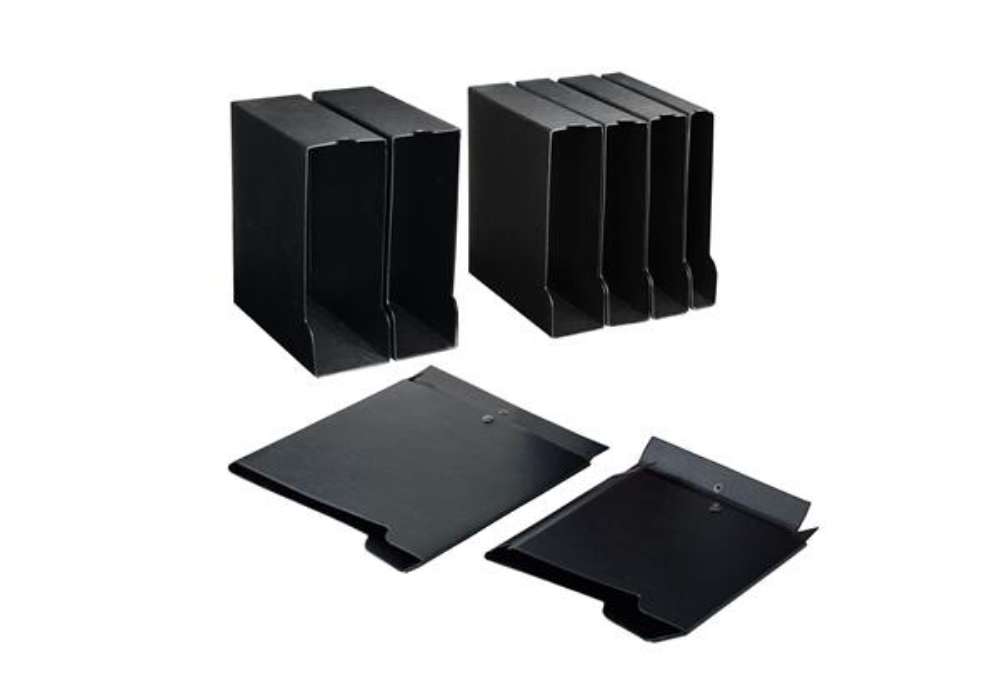 Immagine di Custodia per raccoglitori 65 - dorso 10 cm - nero - Sei rota