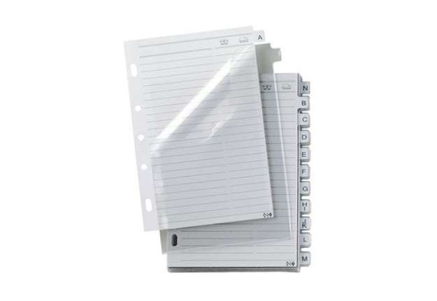 Immagine di Rubrica A/Z Telex 3 e Combi 2000 - 15 x 21 cm - Sei rota
