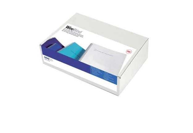 Immagine di Dorsi spirale - metallo - 34 anelli passo 3:1 - 14,3 mm - bianco - GBC - conf. 100 pezzi