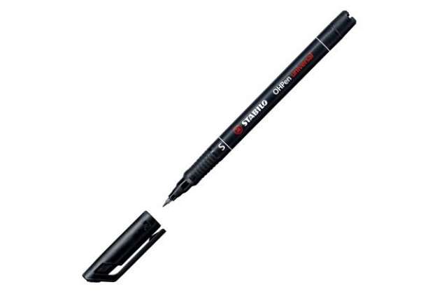Immagine di Pennarello OHPen universal permanente 841 - punta superfine 0,4 mm - nero - Stabilo