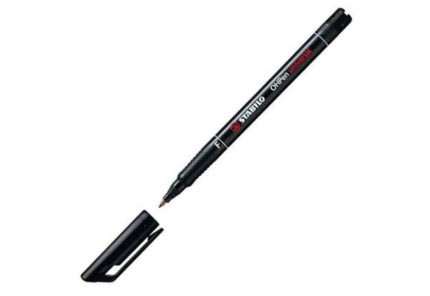 Immagine di Pennarello OHPen universal permanente 842  - punta fine 0,7 mm - nero - Stabilo