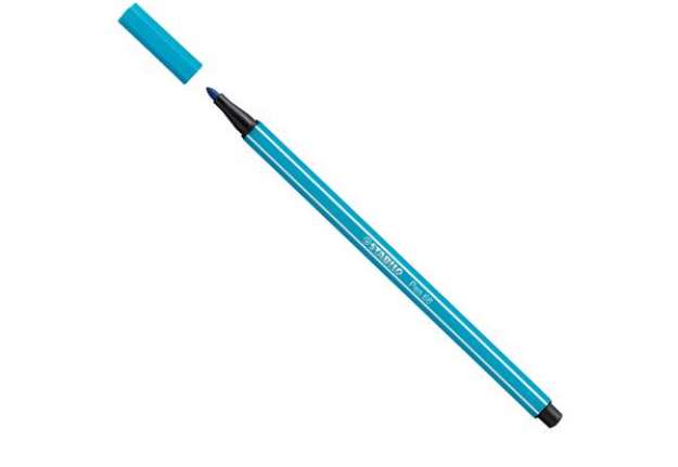 Immagine di Pennarello Pen 68 - blu chiaro 31 - Stabilo