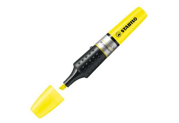 Immagine di Evidenziatore Stabilo Luminator - punta a scalpello - tratto da 2 - 5mm - giallo - Stabilo