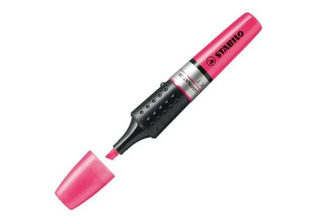 Immagine di Evidenziatore Stabilo Luminator - punta a scalpello - tratto da 2 - 5 mm - rosa - Stabilo