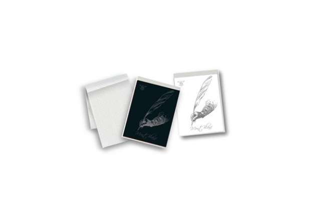 Immagine di Blocco Montblanc - 150 x 210 mm - 60 gr - 70 fogli - bianco - Pigna