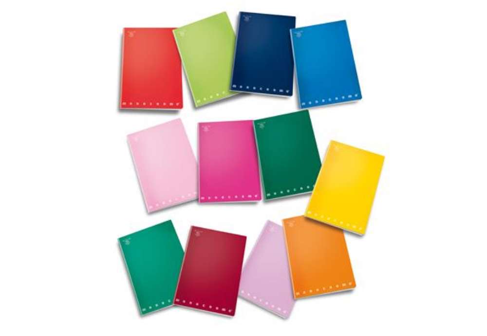 Immagine di Maxiquaderno Monocromo - A4 - 1 rigo - 42 fogli - 80gr -Pigna
