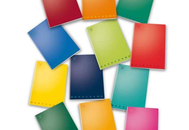 Immagine di Maxiquaderno Monocromo - A4 - 1 rigo con margine - 80 gr - 42 fogli - Pigna
