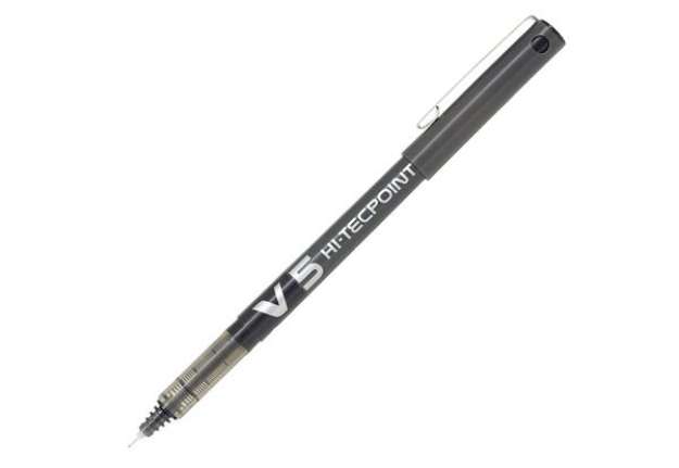 Immagine di Roller Hi Tecpoint V5  - punta 0,5 mm - nero - Pilot