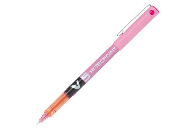 Immagine di Roller Hi Tecpoint V5 - punta 0,5 mm - rosa - Pilot