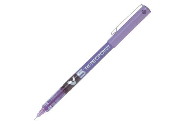 Immagine di Roller Hi Tecpoint V5 - punta 0,5 mm - viola - Pilot