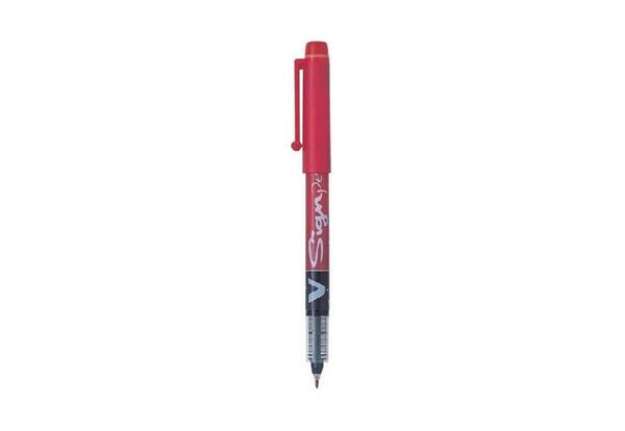 Immagine di Pennarello V Signpen - punta 2 mm - rosso - Pilot