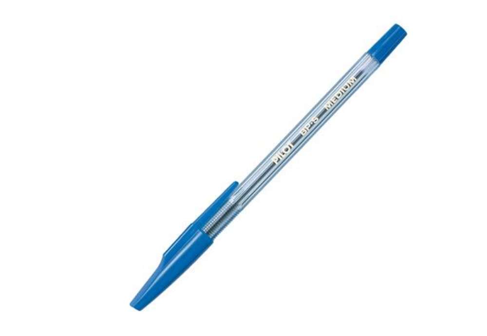 Immagine di Penna a sfera con cappuccio BP S - punta media 1 mm - blu - Pilot