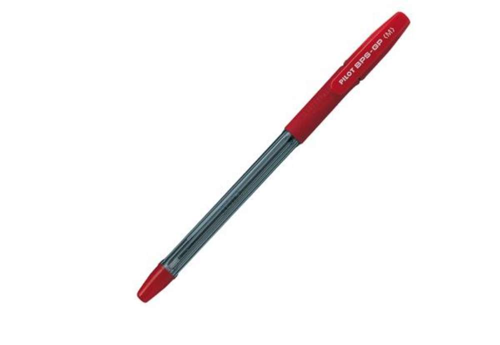 Immagine di Penna a sfera BPS GP - punta media 1 mm - rosso - Pilot