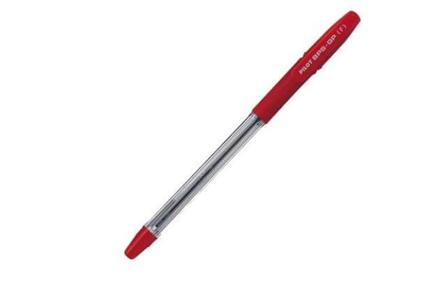 Immagine di Penna a sfera BPS GP - punta extra 1,6 mm - rosso - Pilot