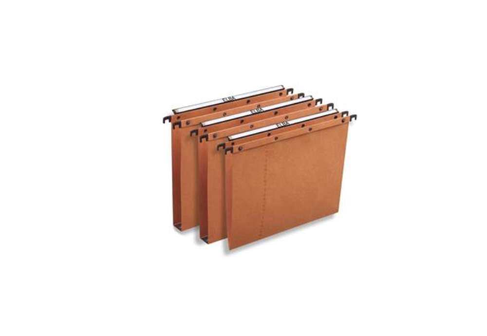 Immagine di Cartella sospesa - cassetto Ultimate - interasse 39 cm - fondo V - legale 37,2x25 cm - avana - Elba