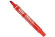 Immagine di Marcatore permanente N60 - punta scalpello - rosso - Pentel
