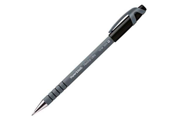 Immagine di Penna a sfera con cappuccio Flexgrip Ultra - punta 1,0mm  - nero - Papermate