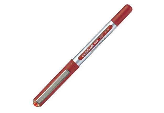 Immagine di Roller UNI-BALL EYE Micro UB150 - punta 0,5mm - rosso - Uni Mitsubishi
