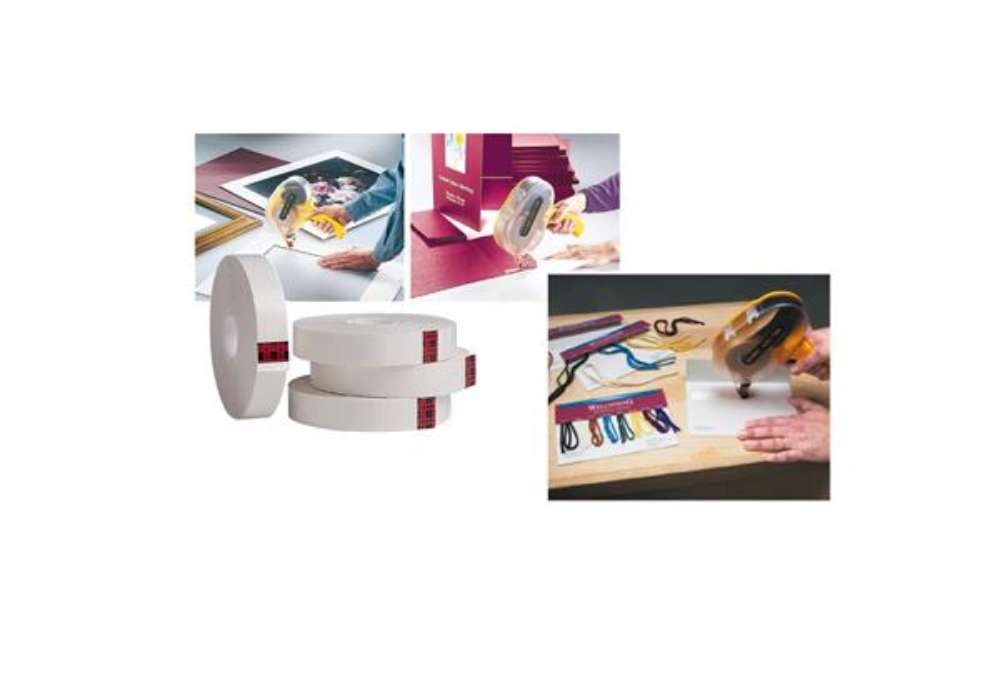 Immagine di Nastro biadesivo per dispenser ATG - senza supporto - 19 mm x 33 m - trasparente - Scotch