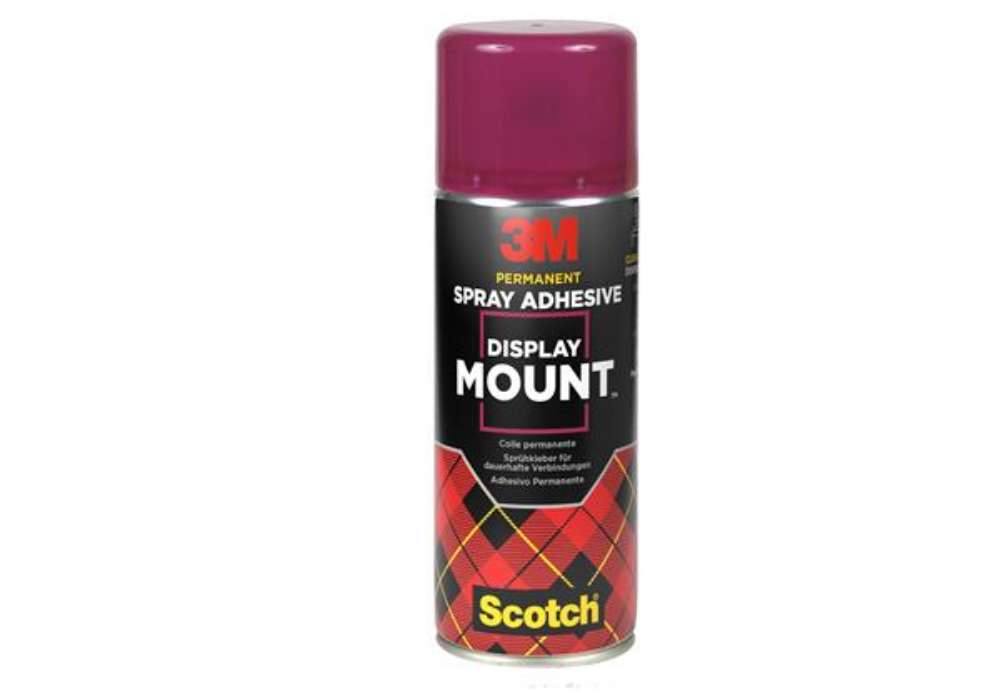 Immagine di Adesivo Spray Display Mount - 400 ml - trasparente - 3M