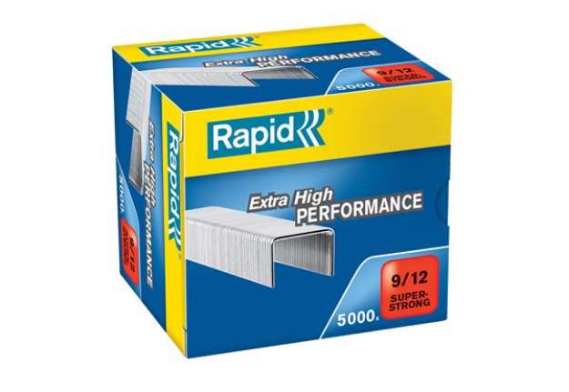 Immagine di Punti Rapid Super Strong - alti spessori - 9/12 - acciaio zincato - metallo - Rapid - conf. 5000 pez