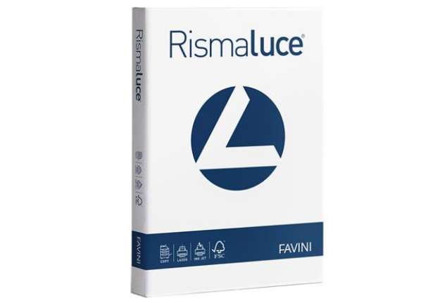 Immagine di Carta Rismaluce - A4 - 200 gr - bianco - Favini - conf. 125 fogli