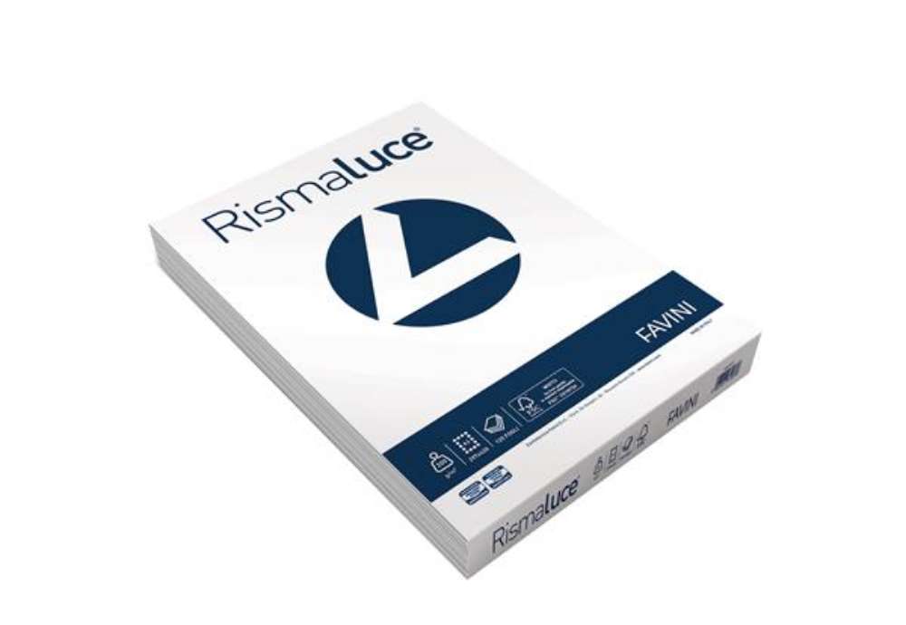 Immagine di Carta Rismaluce - A3 - 200 gr - bianco - Favini - conf. 125 fogli