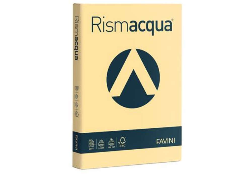 Immagine di Carta Rismacqua - A4 - 140 gr - camoscio 02 - Favini - conf. 200 fogli