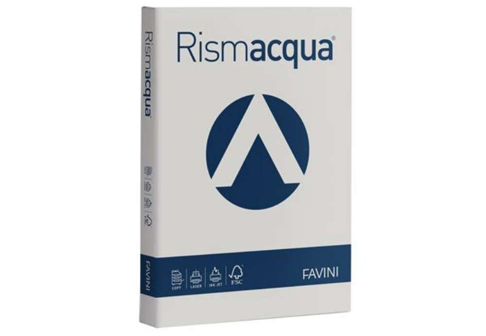 Immagine di Carta Rismacqua - A4 - 200 gr - ghiaccio 12 - Favini - conf. 125 fogli
