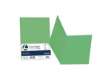 Immagine di Cartellina semplice Luce - 200 gr - A4 - verde - cartoncino bristol - Favini - conf. 50 pezzi