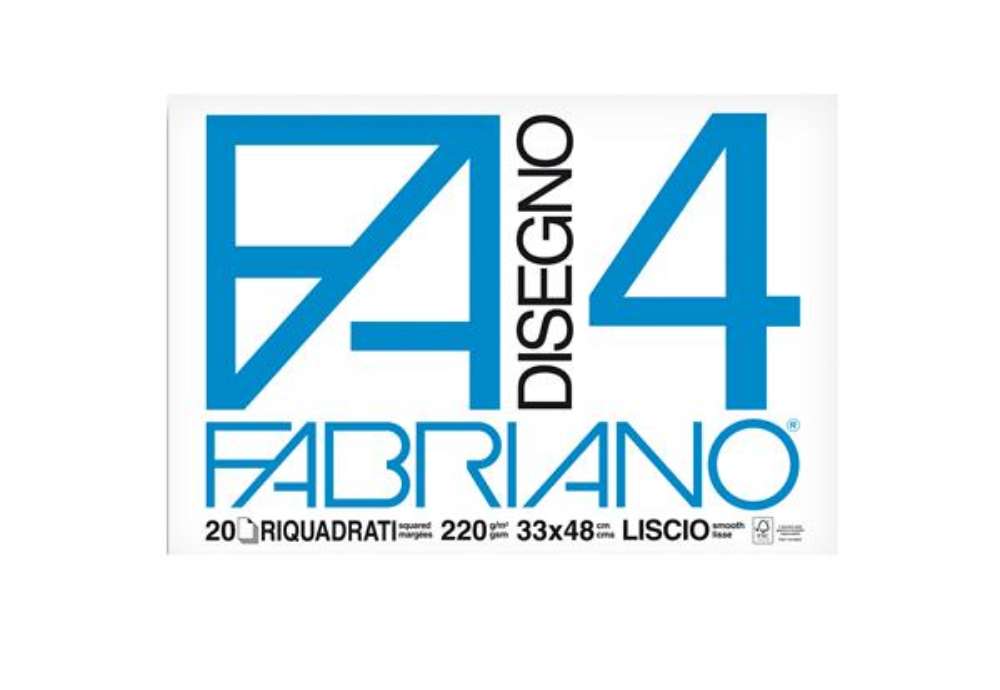 Immagine di Album F4 - 33 x 48 cm - 220 gr - 20 fogli - liscio squadrato - Fabriano