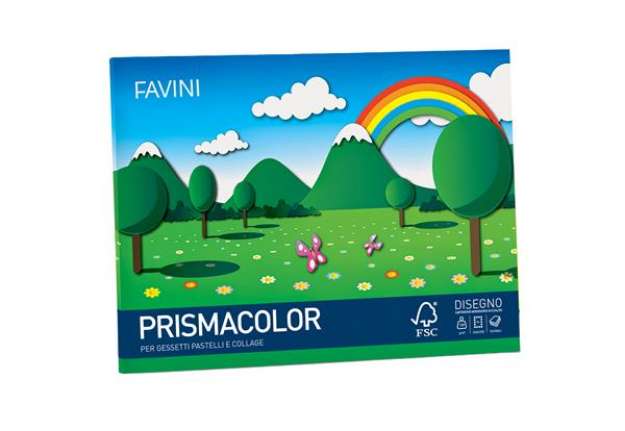 Immagine di Album Prismacolor - 24x33cm - 10 fogli - 128gr - monoruvido - Favini