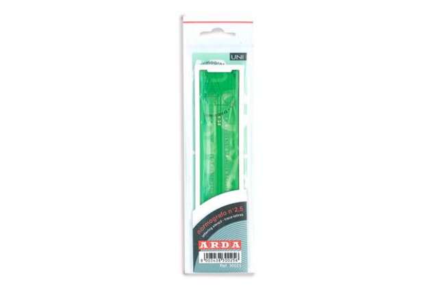Immagine di Normografo lettere e cifre Uni - 5mm - verde - Arda