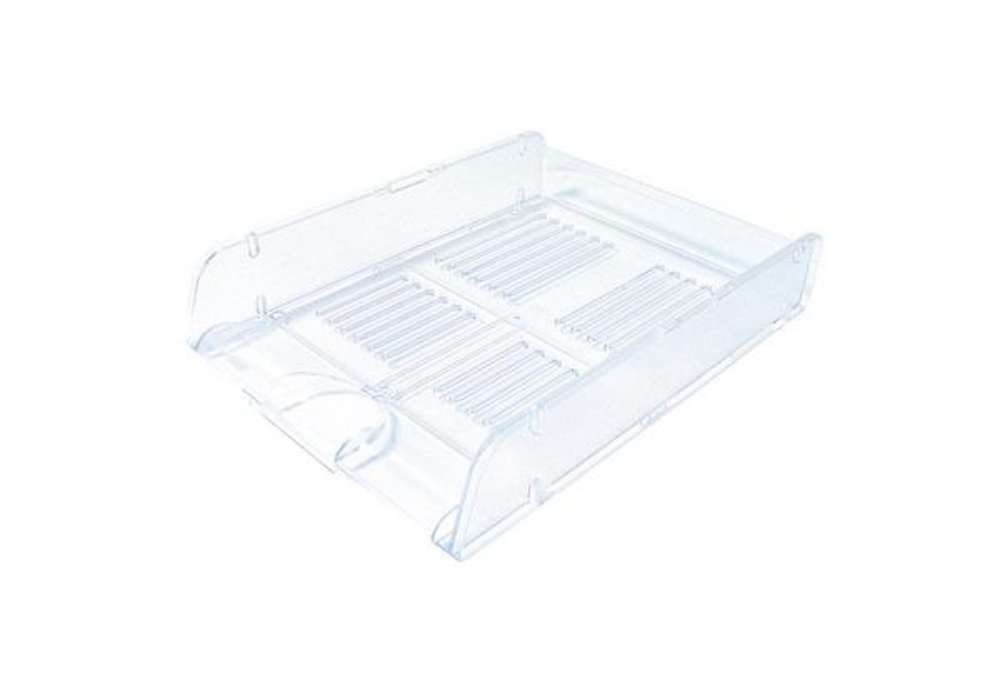 Immagine di Vaschetta portacorrispondenza TR25310 - 26 x 34 x 6 cm - cristallo - Arda