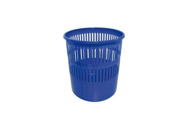 Immagine di Cestino gettacarte - traforato - 12 L - blu - Arda