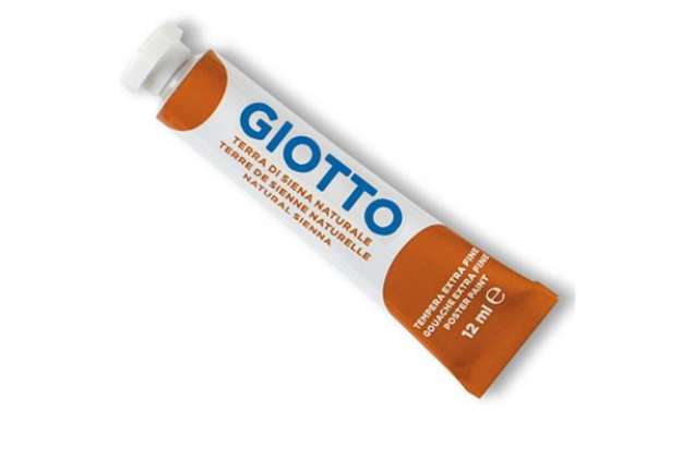 Immagine di Tempera Tubo 4 - 12ml - terra di Siena naturale - Giotto