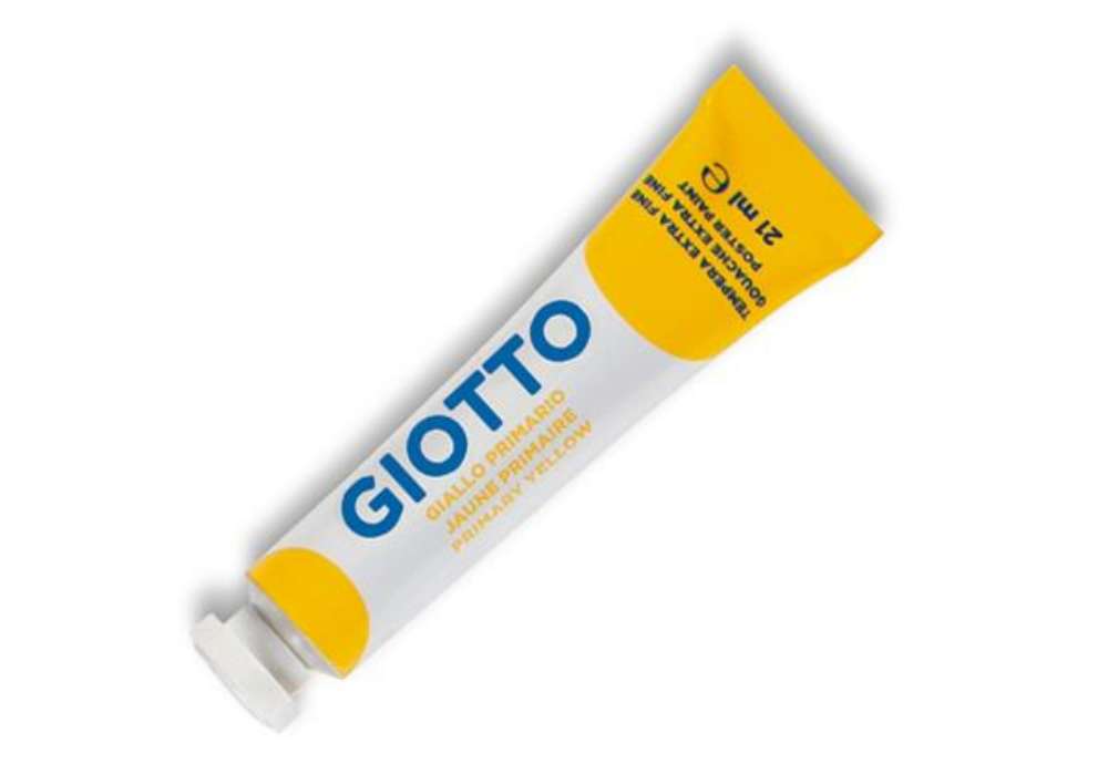 Immagine di Tempera Tubo 7 - 21ml - giallo - Giotto
